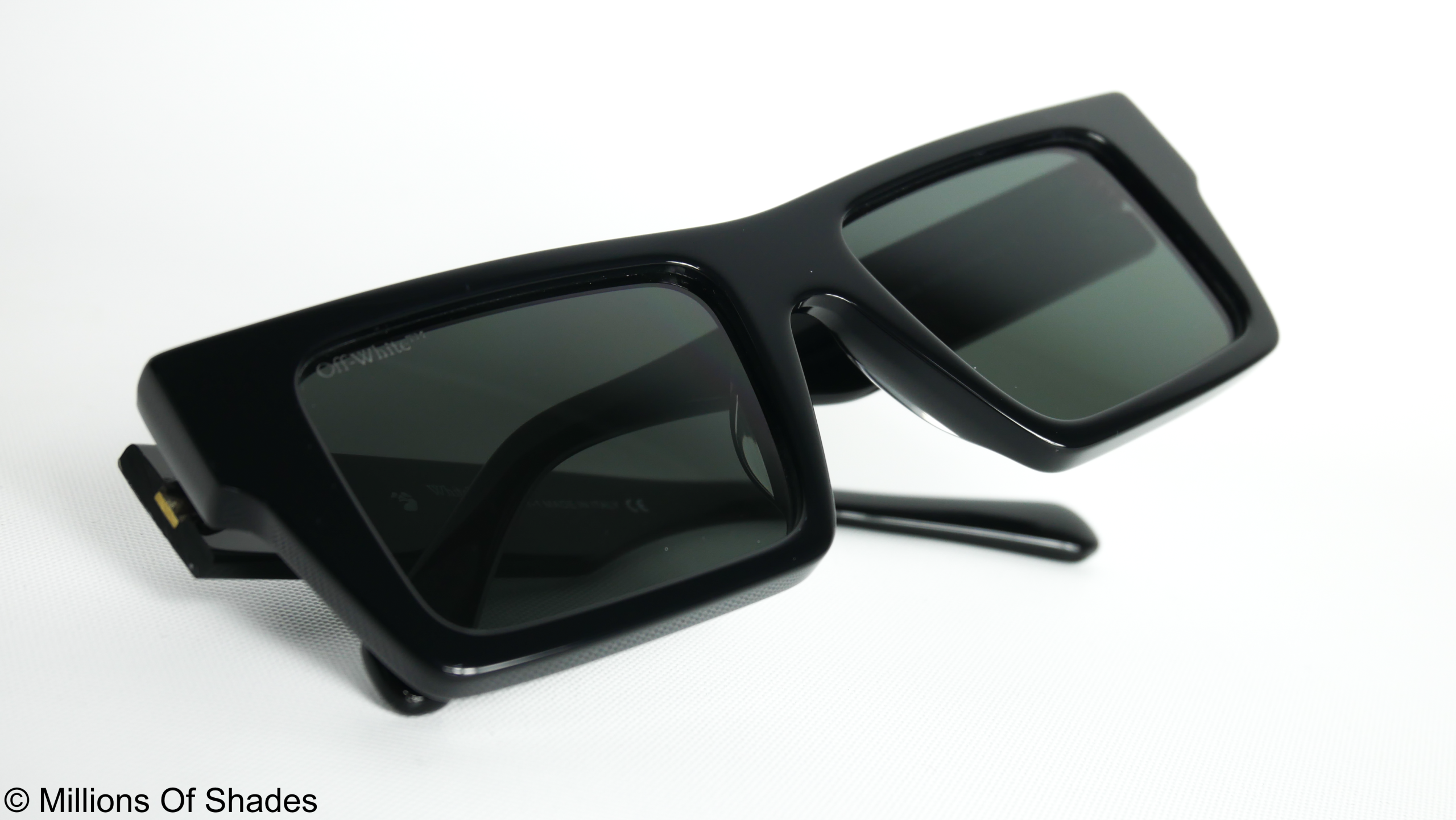 Off White - Nassau Sunglasses - Black - Image 4