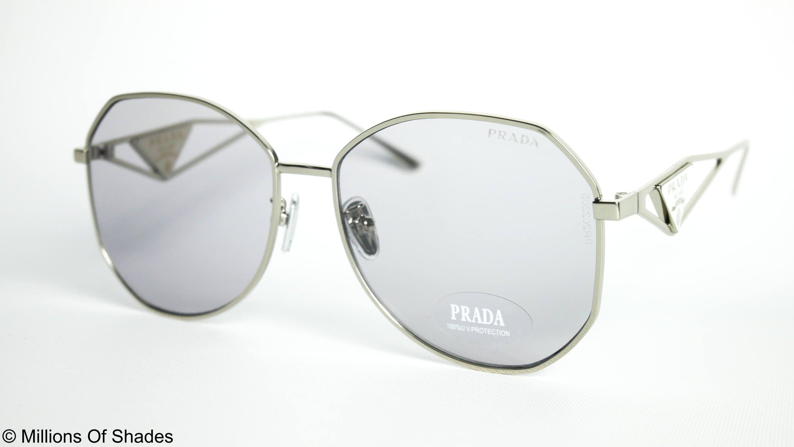 Prada Symbole sunglasses - Cloudy Gray - Image 2