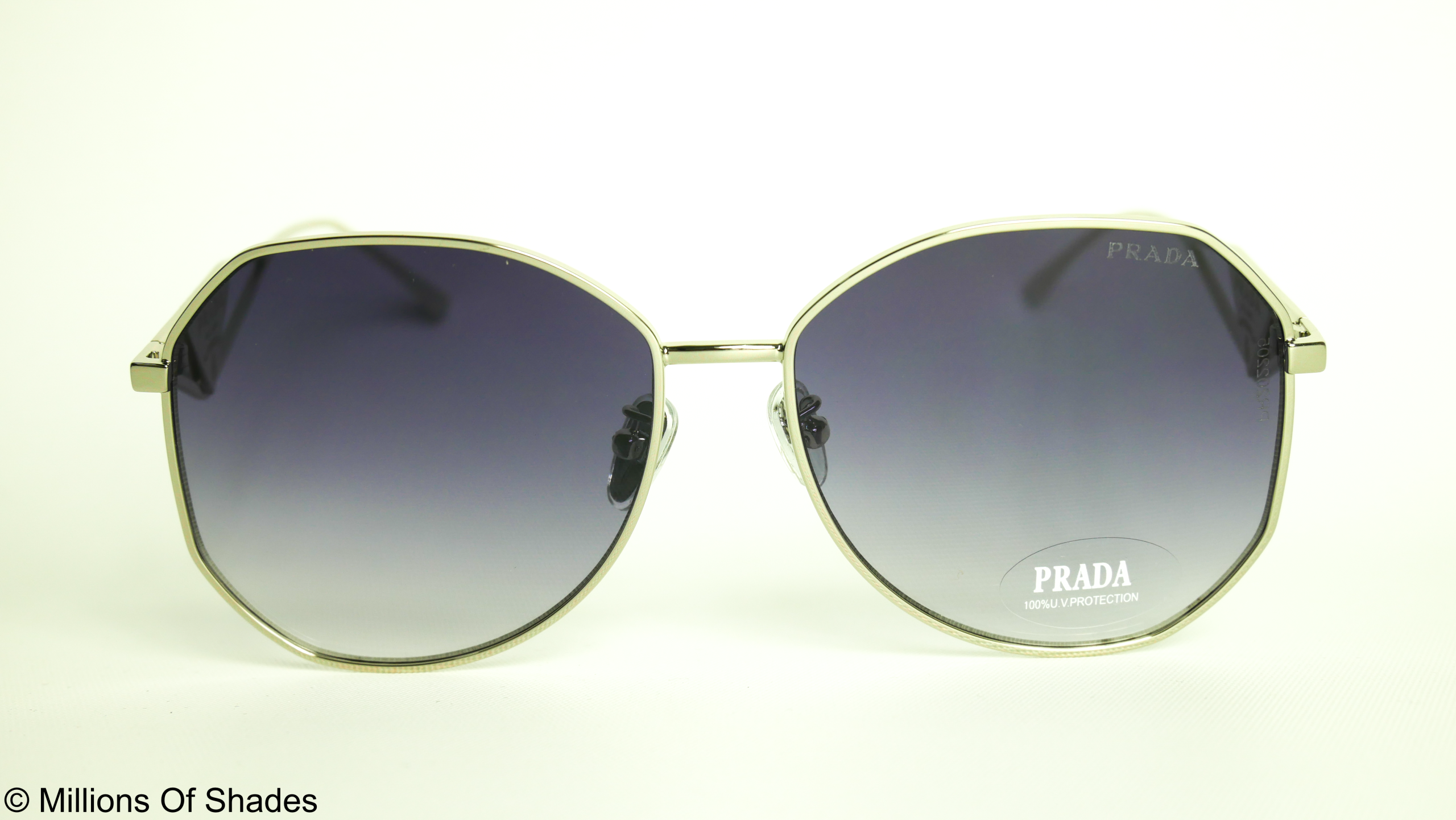 Prada Symbole sunglasses - Gradient Smokey Gray Lenses