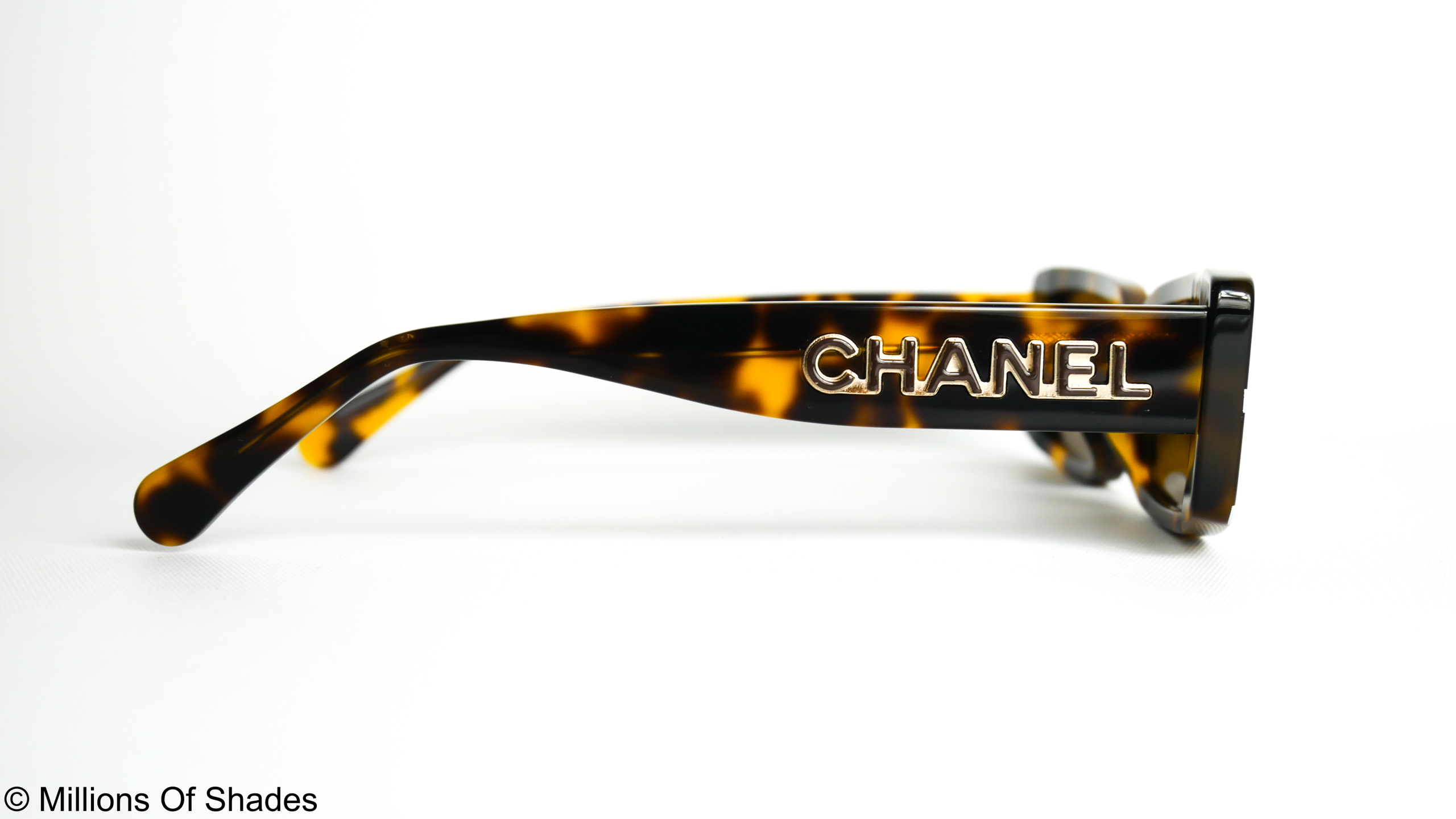 Rectangle Sunglasses A71473- Havana - Image 3