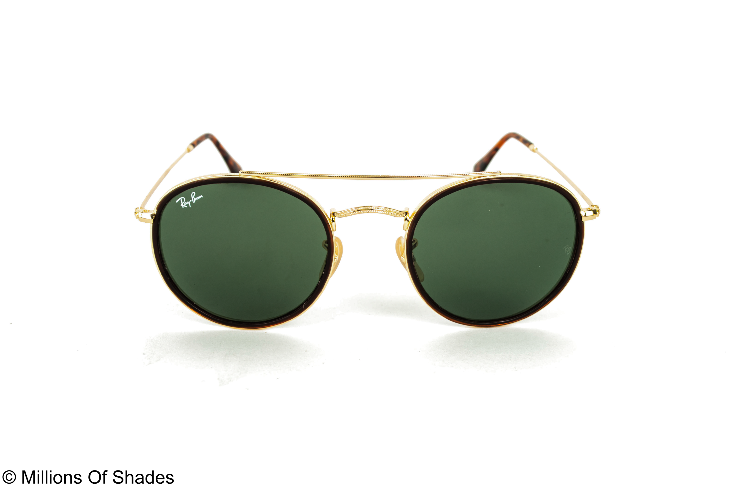 Round Double Bridge RB3647N - Gold G15