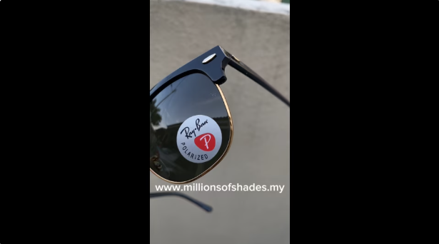 RayBan Clubmaster-Black G15 Polarized
