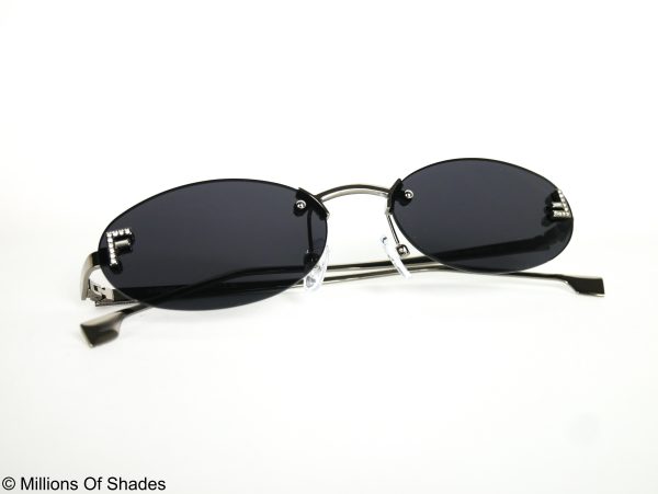 Fendi FE4075US- Gunmetal Grey - Image 5