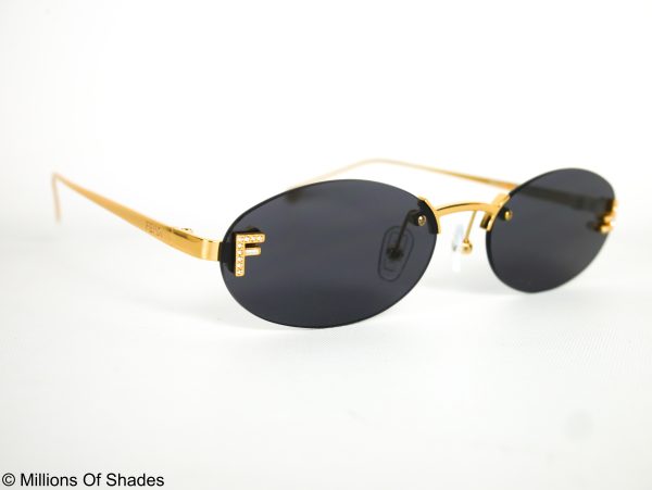 Fendi FE4075US- Gold Black - Image 2