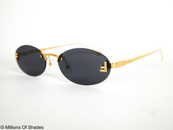 Fendi FE4075US- Gold Black - Image 3