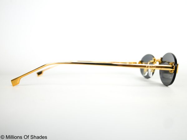 Fendi FE4075US- Gold Black - Image 4