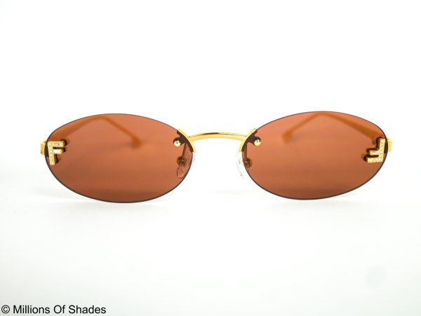 Fendi FE4075US- Gold Violet