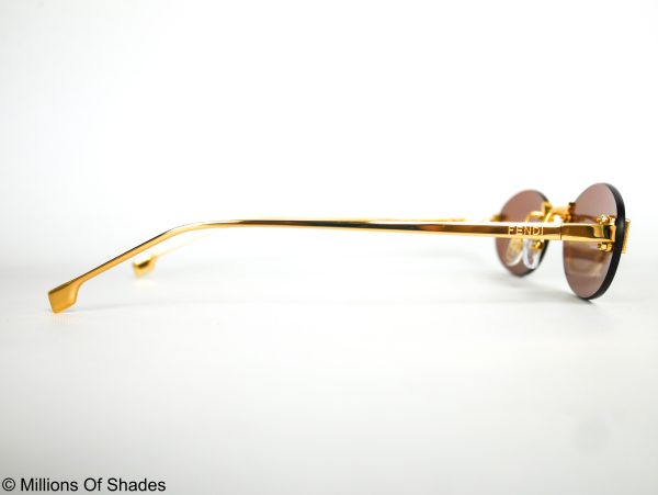 Fendi FE4075US- Gold Violet - Image 4