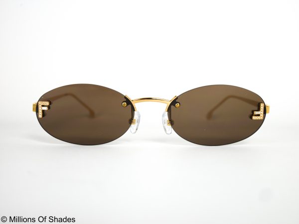 Fendi FE4075US- Gold Brown