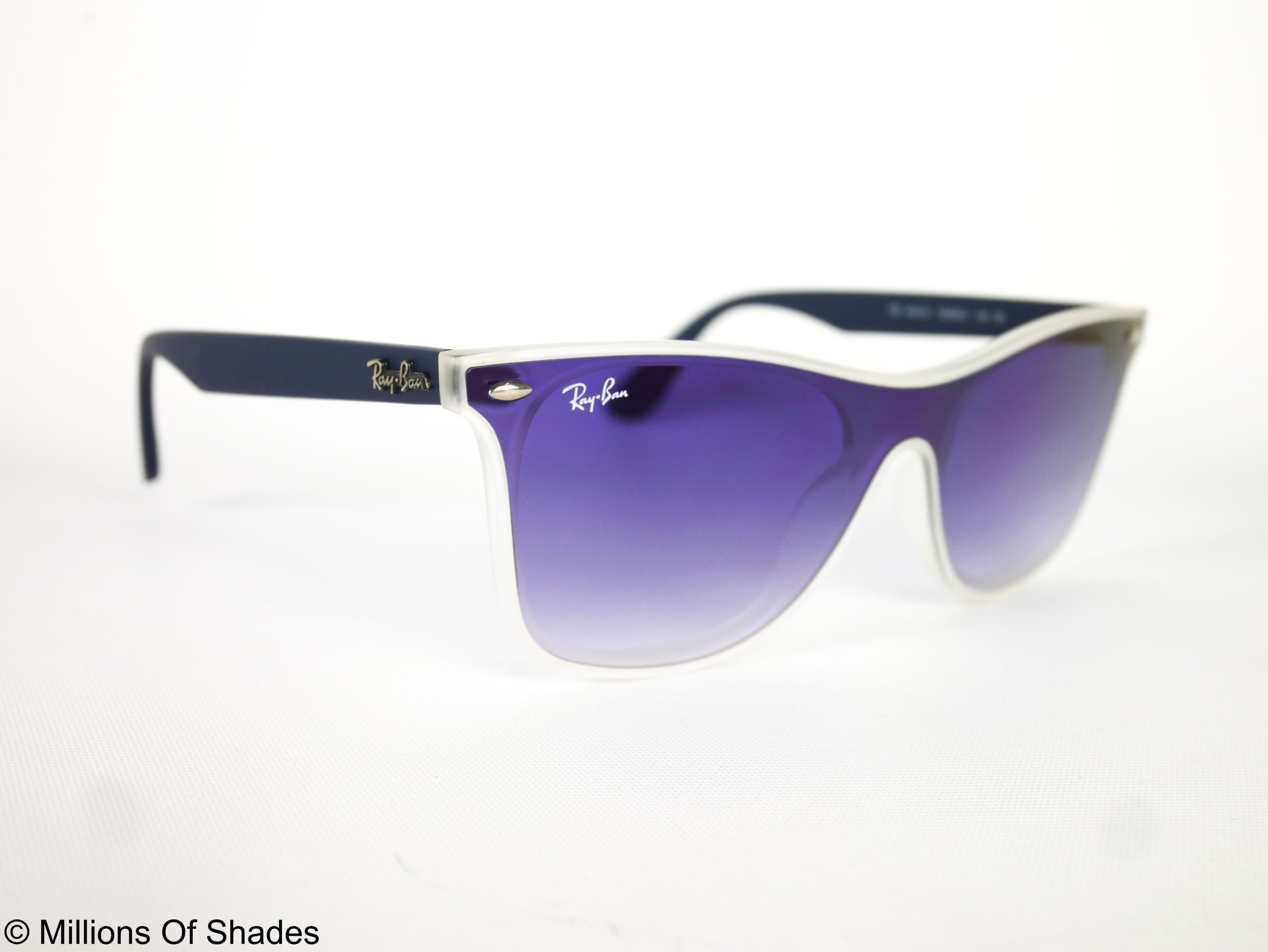Blaze Wayfarer RB4440N Transparent Gradient Blue - Image 2